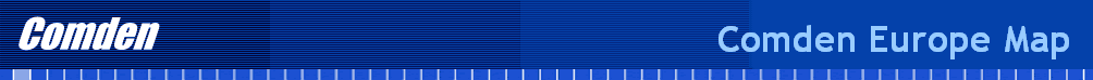 Comden Europe Map